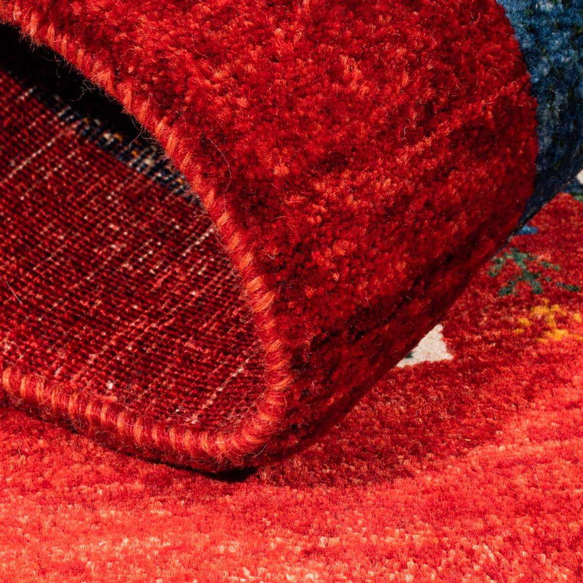 Tappeto Gabbeh - Loribaft Persero - Reale - 122 x 84 cm - multicolore
