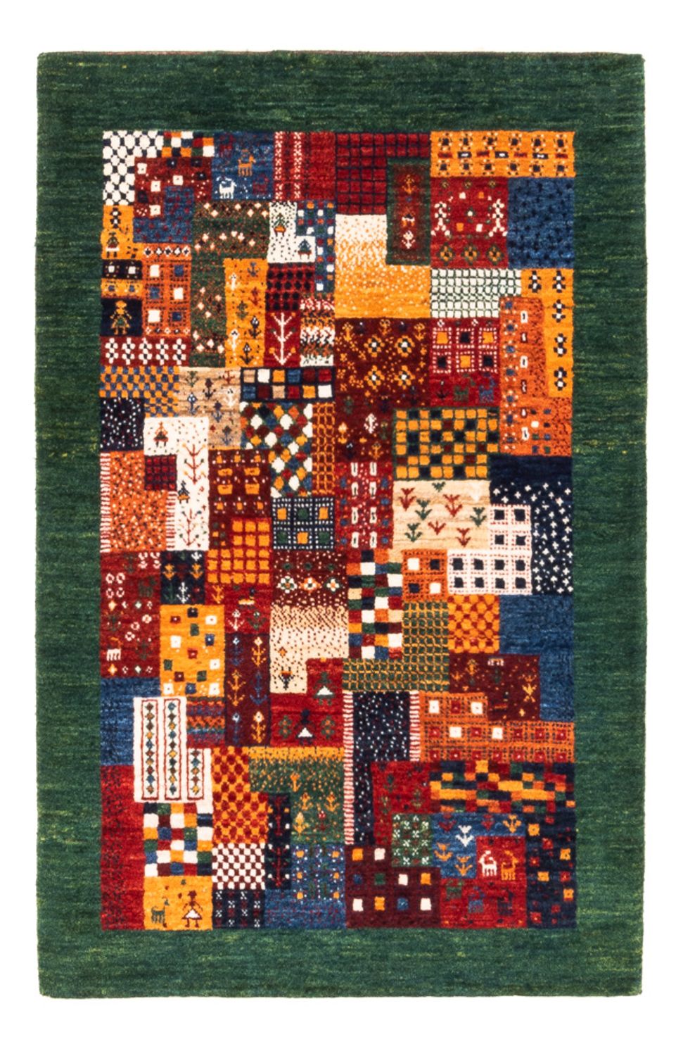 Tappeto Gabbeh - Loribaft Persero - Reale - 128 x 85 cm - multicolore