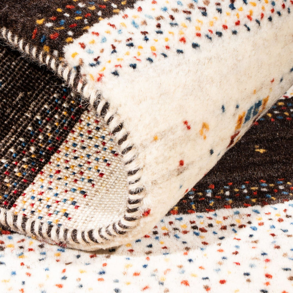 Tappeto Gabbeh - Loribaft Persero - Reale - 134 x 84 cm - marrone