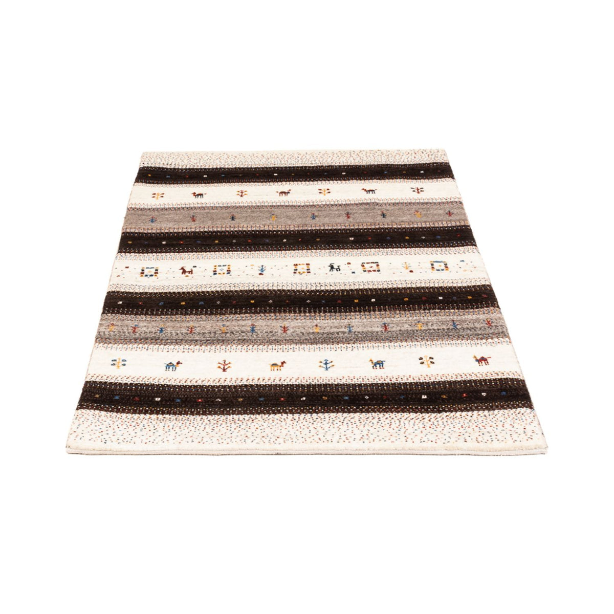 Tappeto Gabbeh - Loribaft Persero - Reale - 134 x 84 cm - marrone