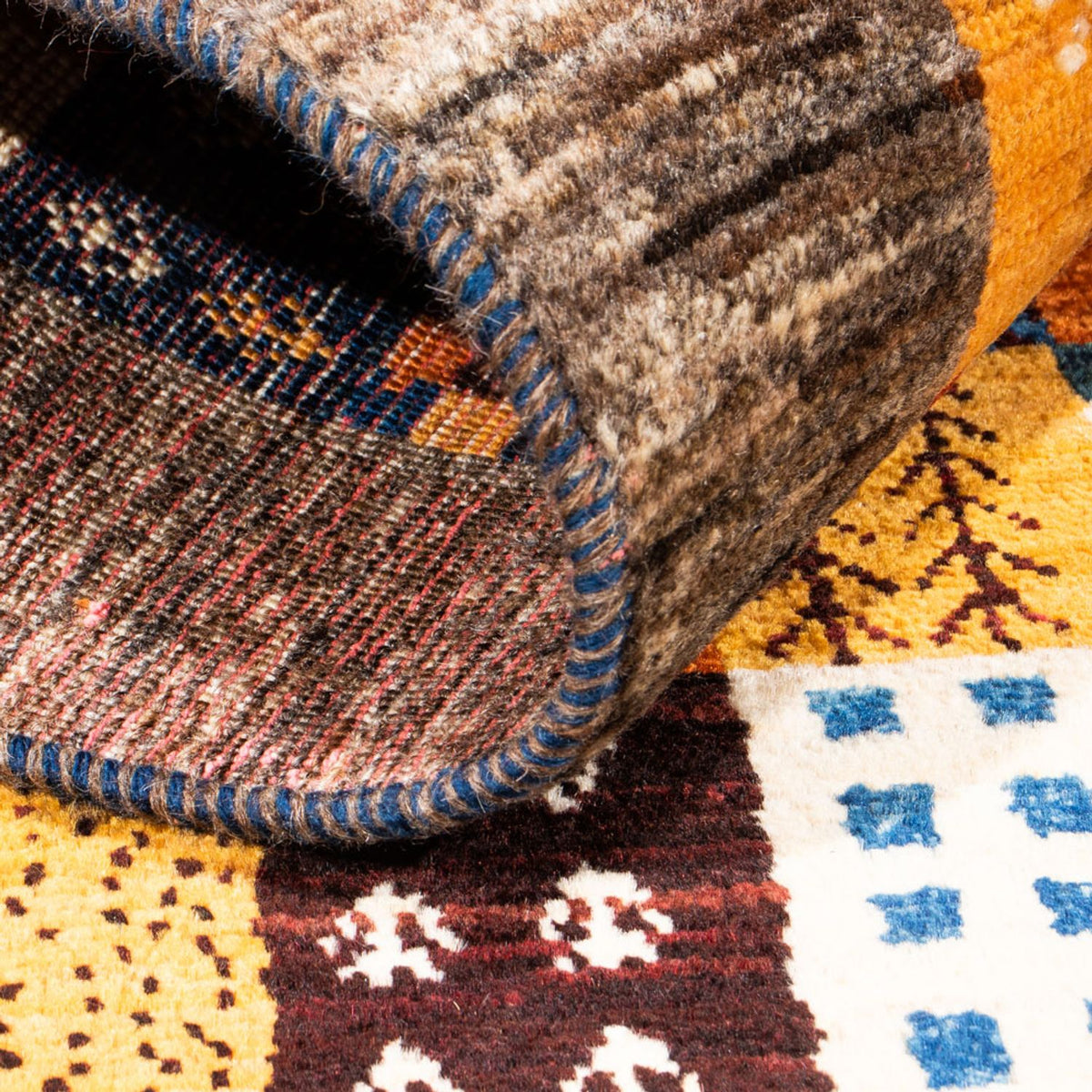 Tappeto Gabbeh - Loribaft Persero - Reale - 120 x 83 cm - multicolore