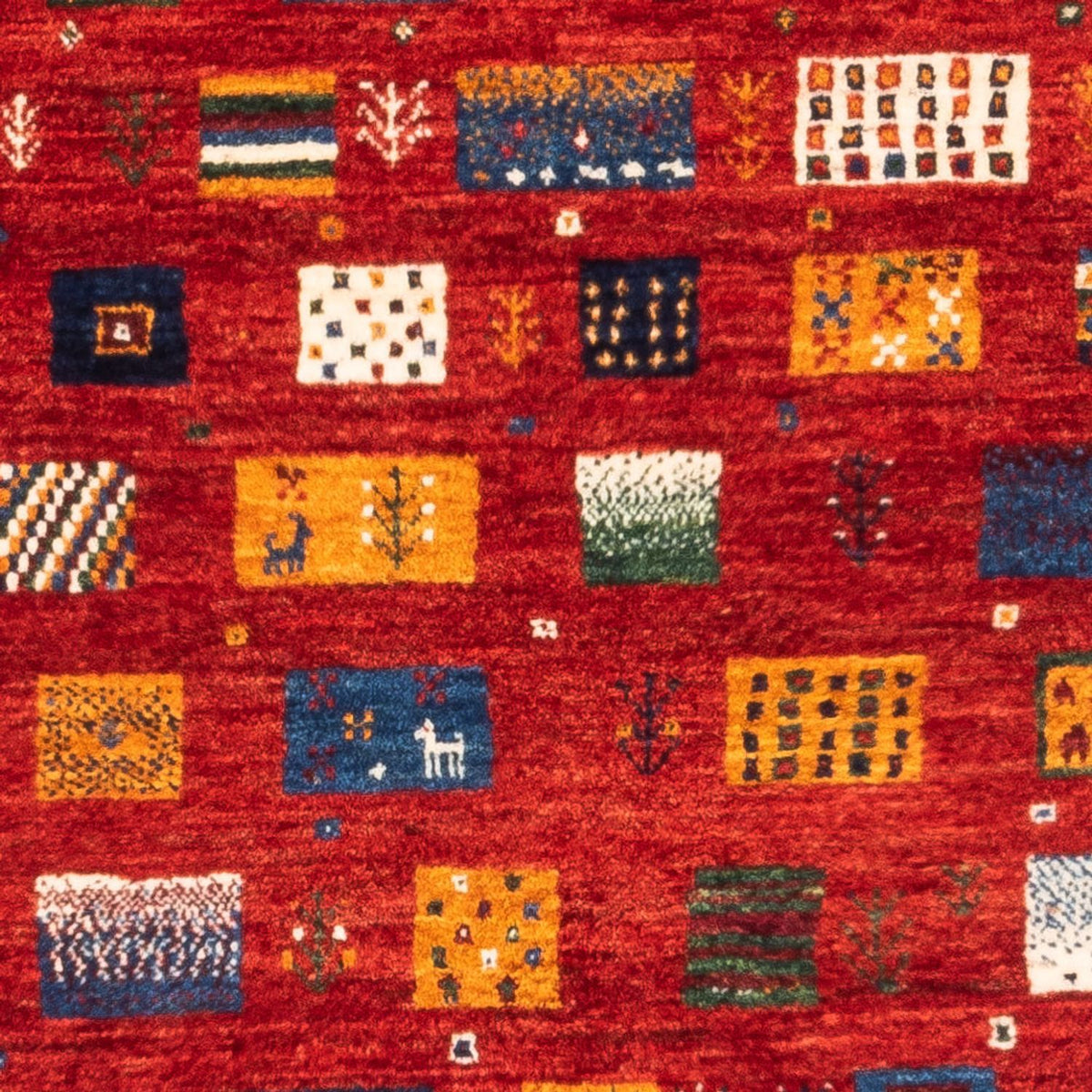 Tappeto Gabbeh - Loribaft Persero - Reale - 130 x 85 cm - multicolore