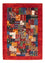 Tappeto Gabbeh - Loribaft Persero - Reale - 122 x 86 cm - multicolore