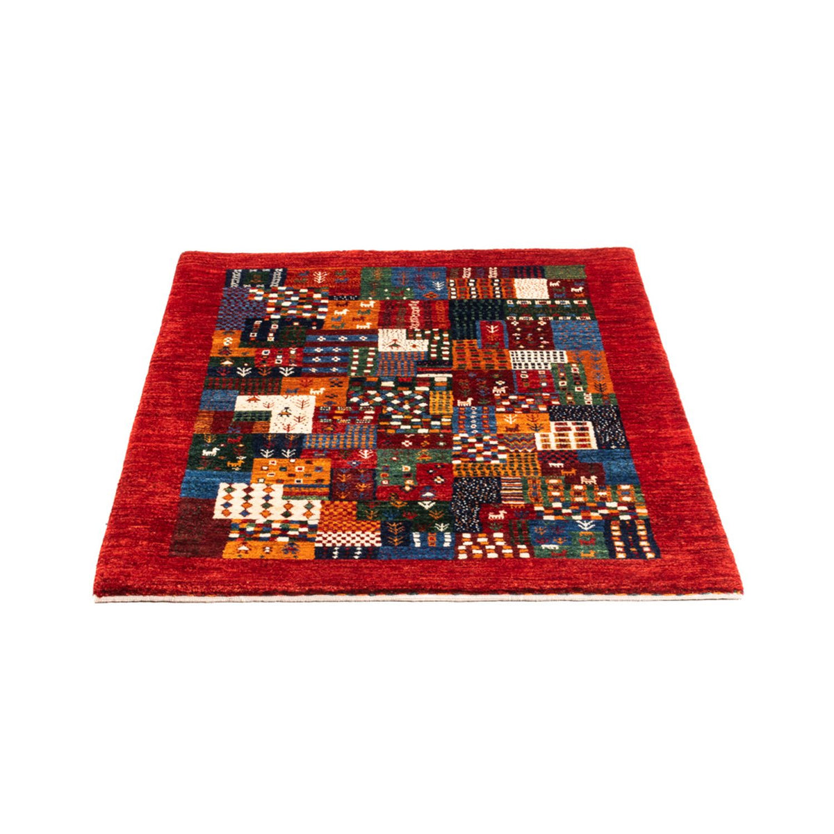 Tappeto Gabbeh - Loribaft Persero - Reale - 122 x 86 cm - multicolore
