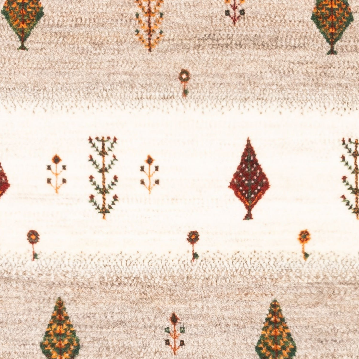 Tappeto Gabbeh - Loribaft Persero - Reale - 126 x 84 cm - grigio