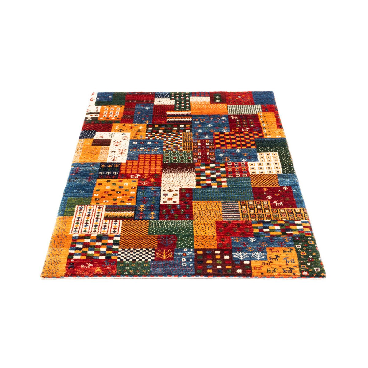Tappeto Gabbeh - Loribaft Persero - Reale - 132 x 80 cm - multicolore