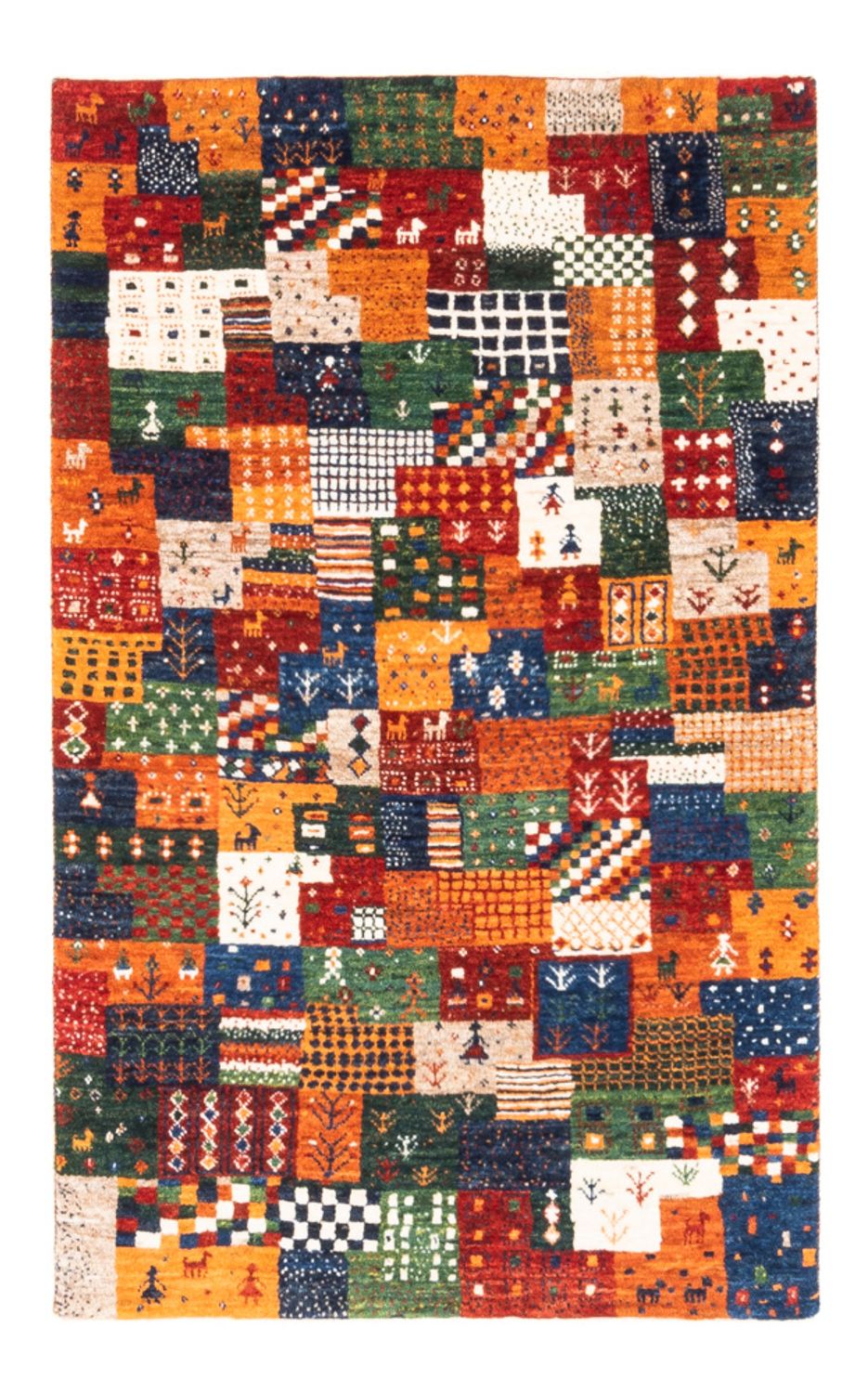 Tappeto Gabbeh - Loribaft Persero - Reale - 125 x 80 cm - multicolore