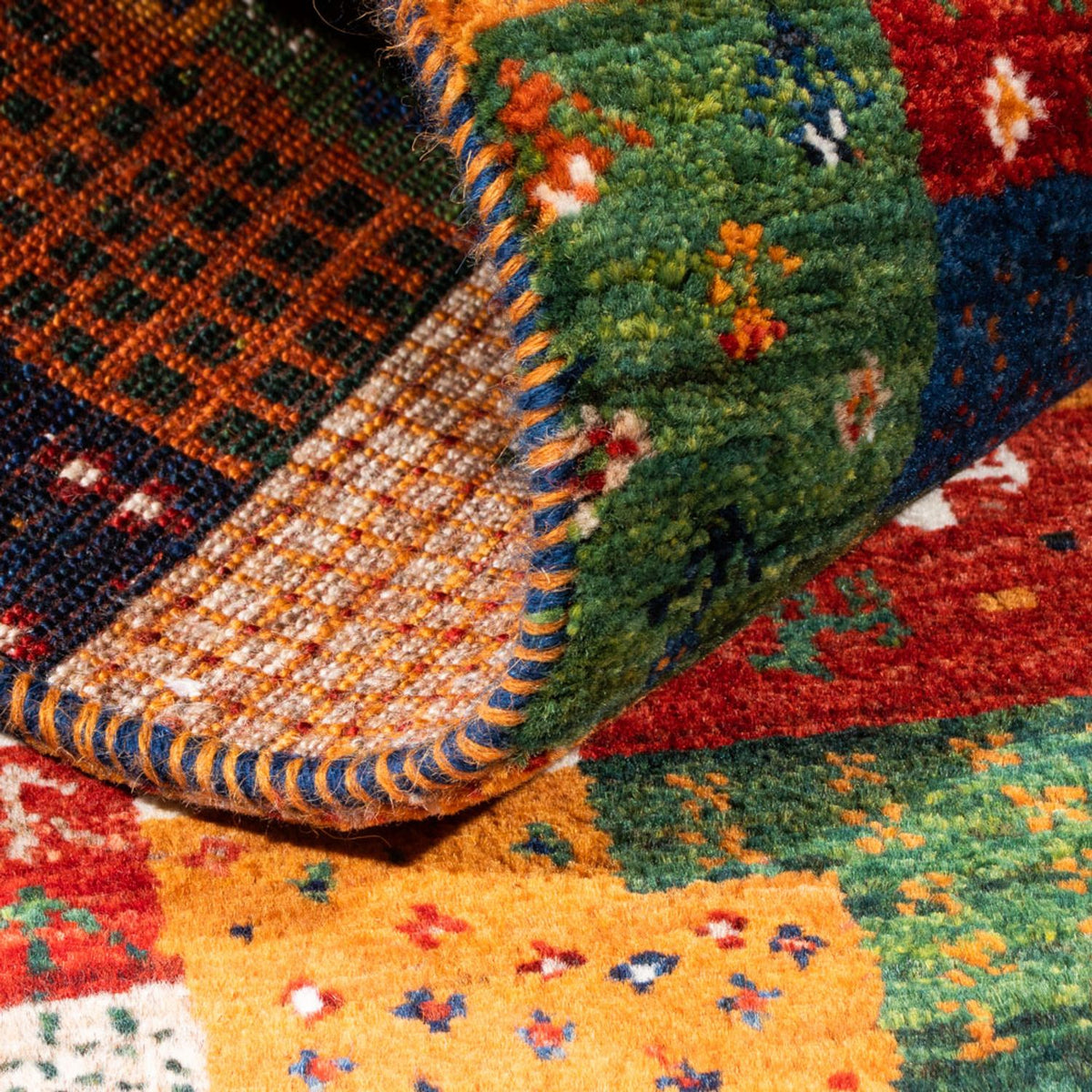 Tappeto Gabbeh - Loribaft Persero - Reale - 125 x 80 cm - multicolore