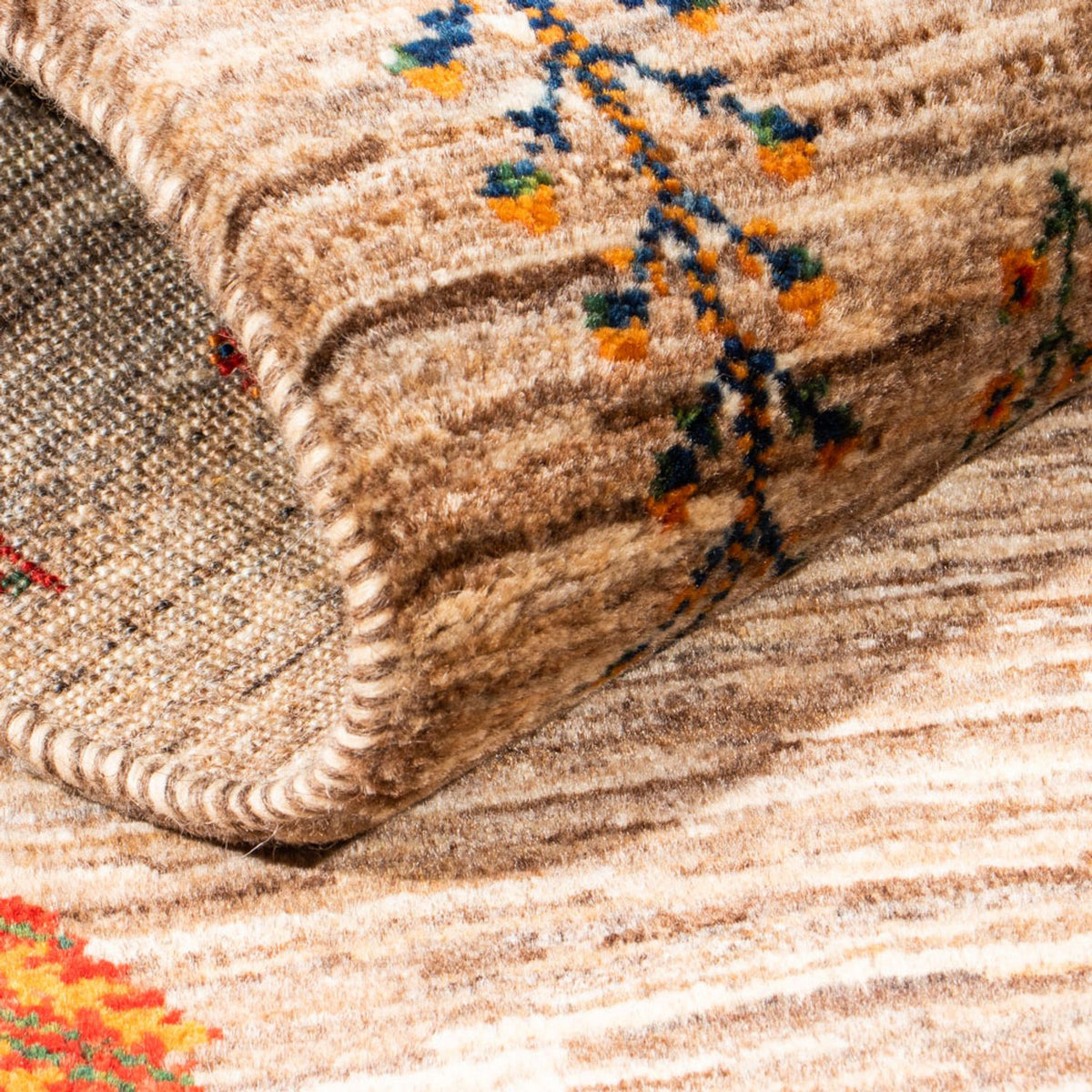 Tappeto Gabbeh - Loribaft Persero - Reale - 133 x 81 cm - multicolore