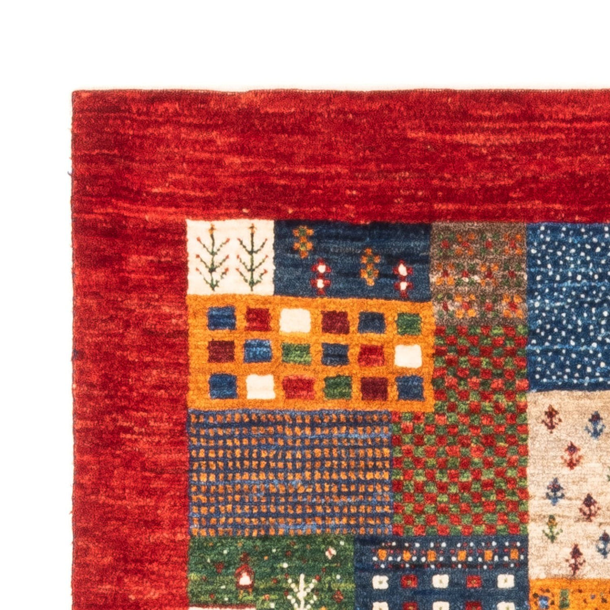 Tappeto Gabbeh - Loribaft Persero - Reale - 126 x 86 cm - multicolore