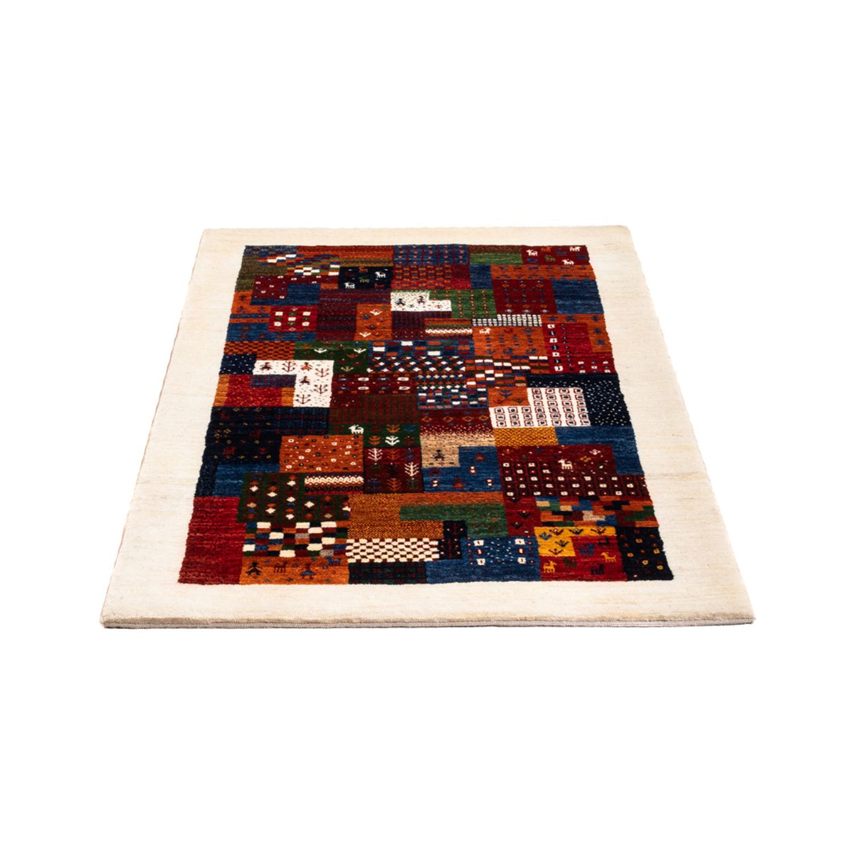 Tappeto Gabbeh - Loribaft Persero - Reale - 134 x 84 cm - multicolore