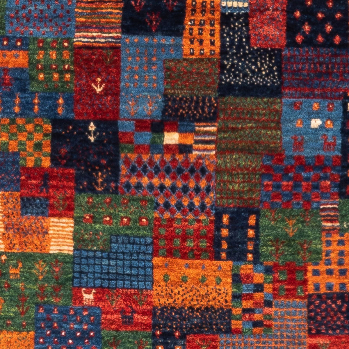 Tappeto Gabbeh - Loribaft Persero - Reale - 133 x 87 cm - multicolore