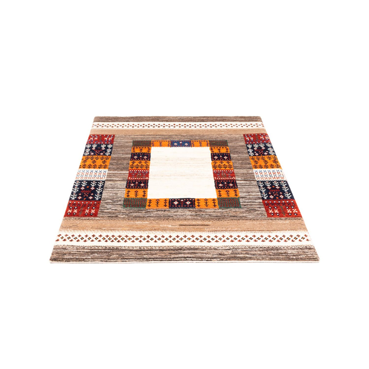 Tappeto Gabbeh - Loribaft Persero - Reale - 147 x 103 cm - multicolore