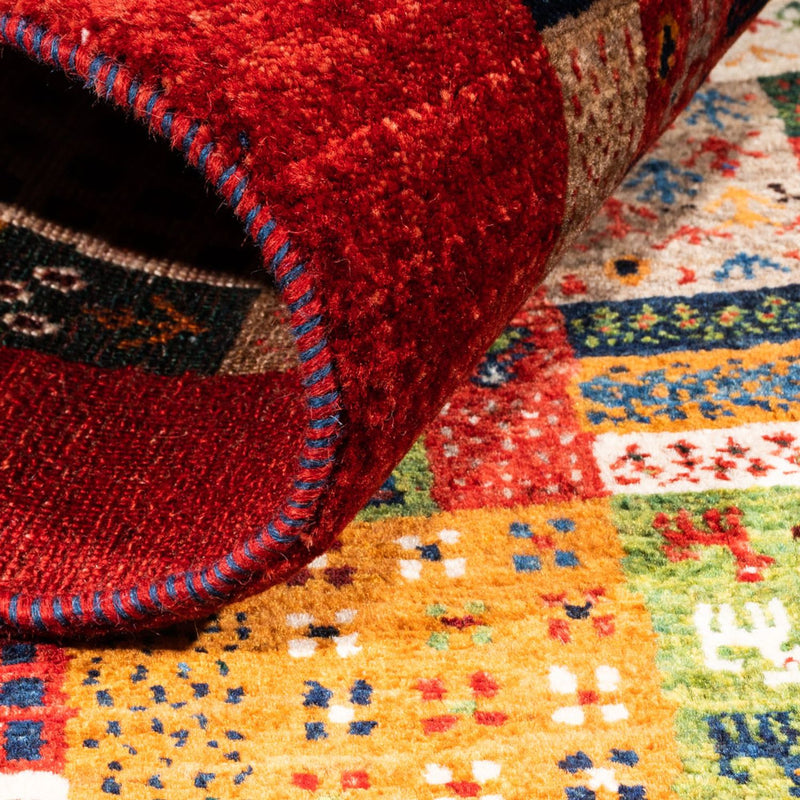 Tappeto Gabbeh - Loribaft Persero - Reale - 142 x 88 cm - multicolore