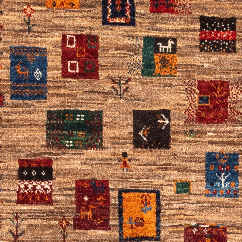 Tappeto Gabbeh - Loribaft Persero - Reale - 135 x 84 cm - multicolore