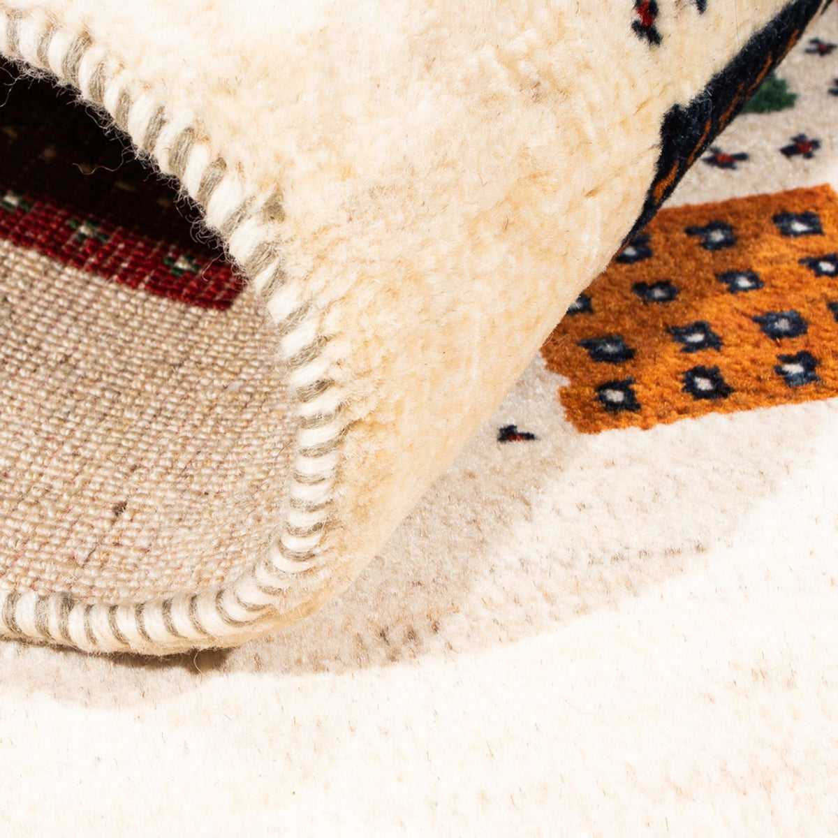 Tappeto Gabbeh - Loribaft Persero - Reale - 112 x 80 cm - multicolore