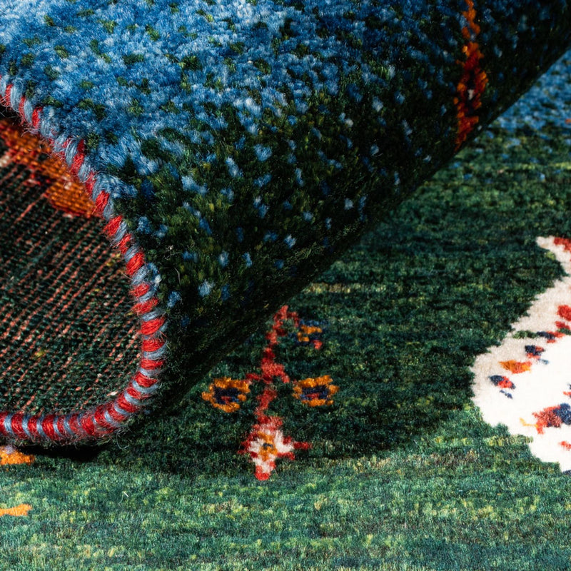 Tappeto Gabbeh - Loribaft Persero - Reale - 127 x 86 cm - multicolore