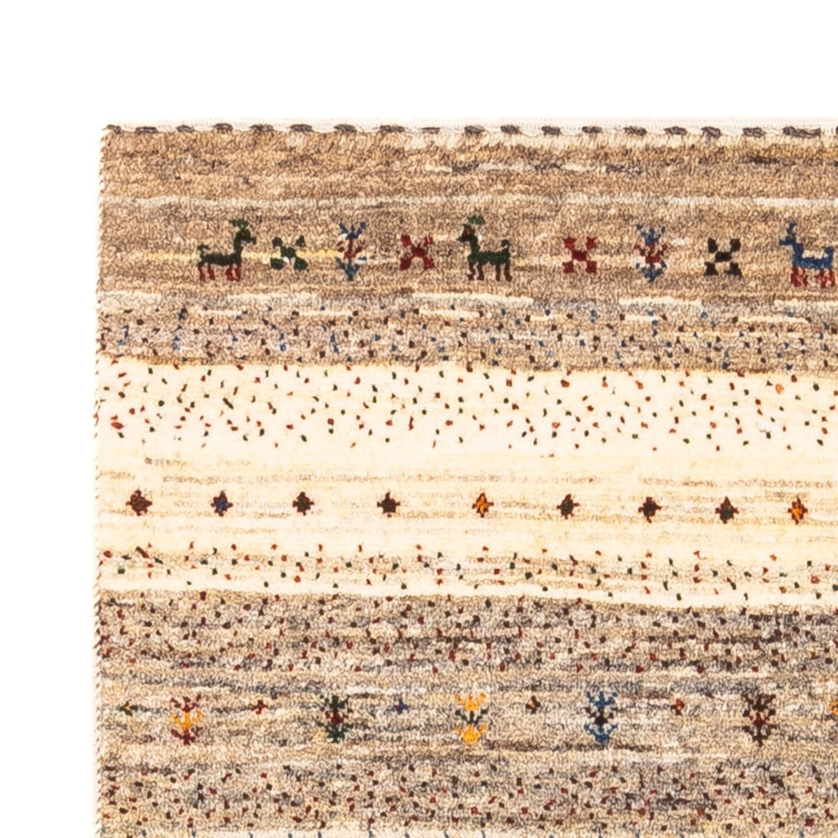 Tappeto Gabbeh - Loribaft Persero - Reale - 121 x 84 cm - multicolore