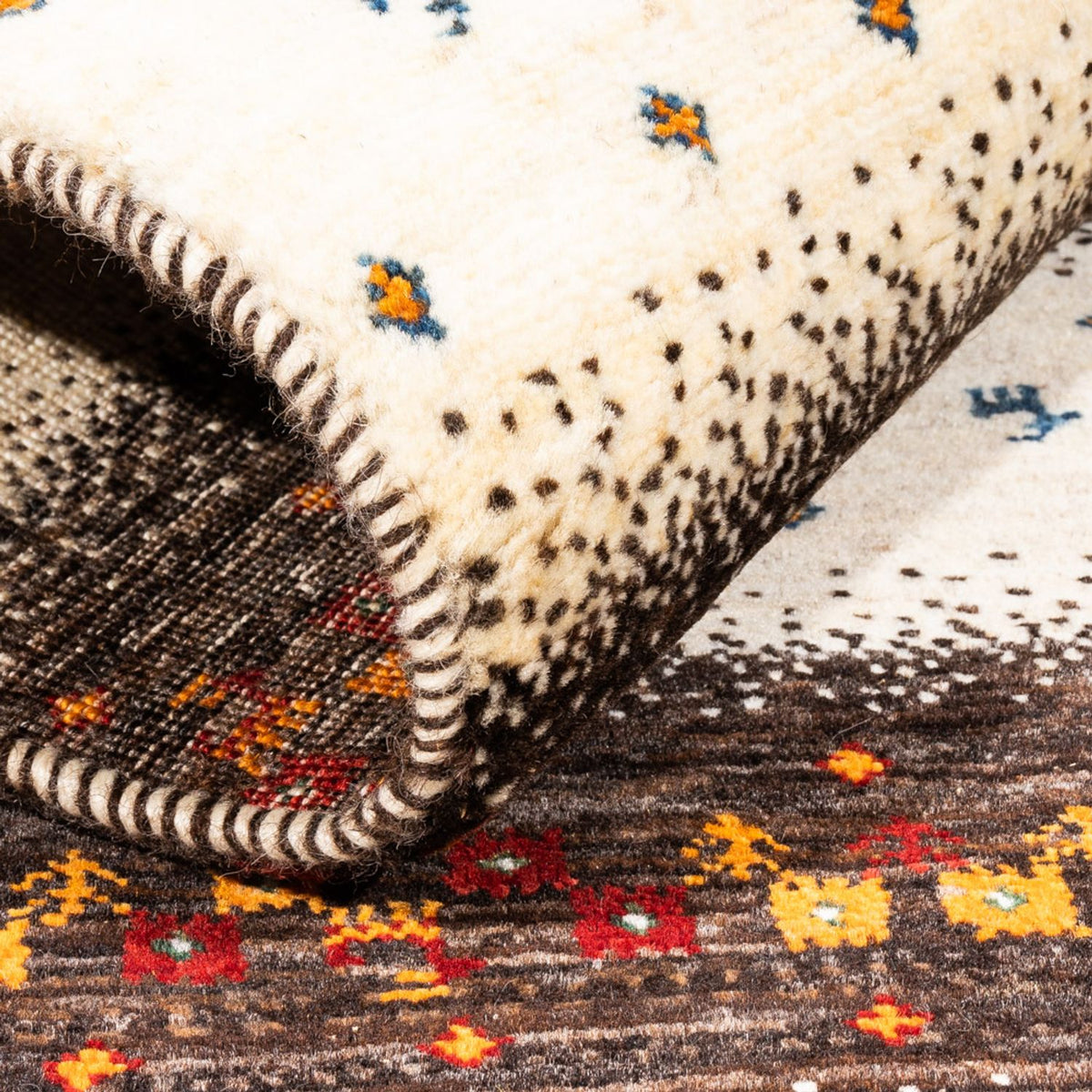 Tappeto Gabbeh - Loribaft Persero - Reale - 127 x 83 cm - multicolore