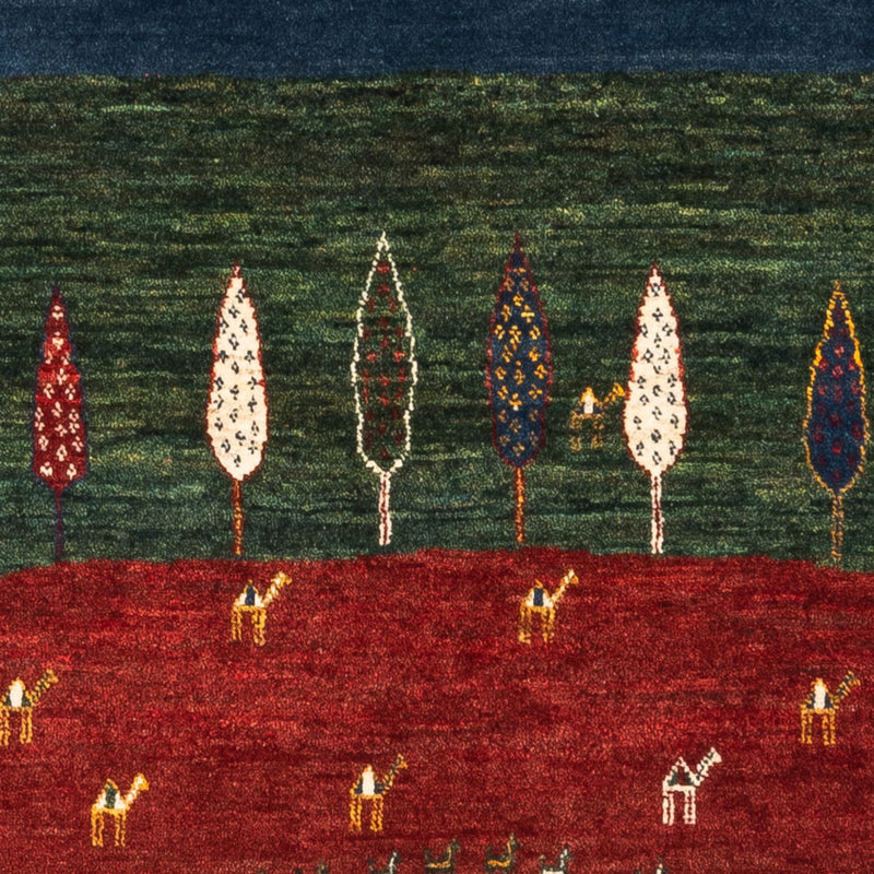 Tappeto Gabbeh - Loribaft Persero - Reale - 122 x 83 cm - multicolore