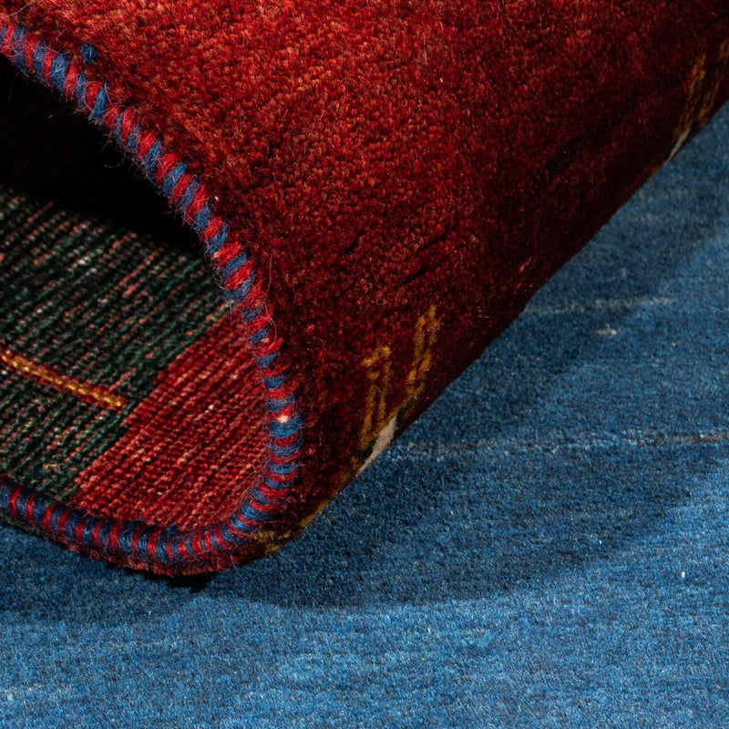 Tappeto Gabbeh - Loribaft Persero - Reale - 122 x 83 cm - multicolore