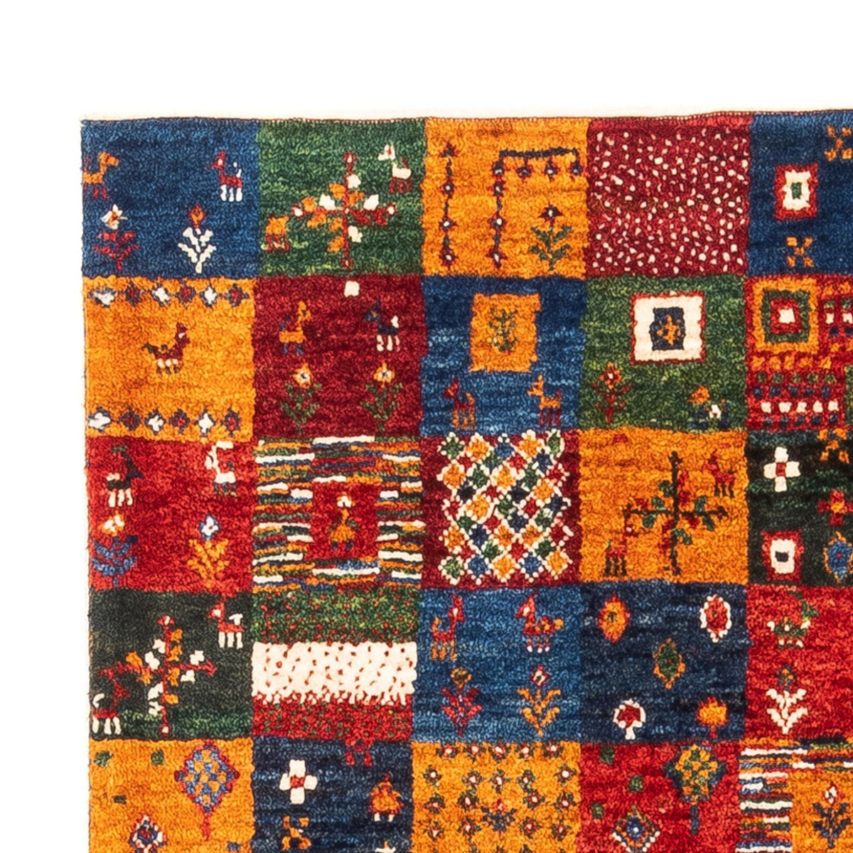 Tappeto Gabbeh - Loribaft Persero - Reale - 119 x 85 cm - multicolore