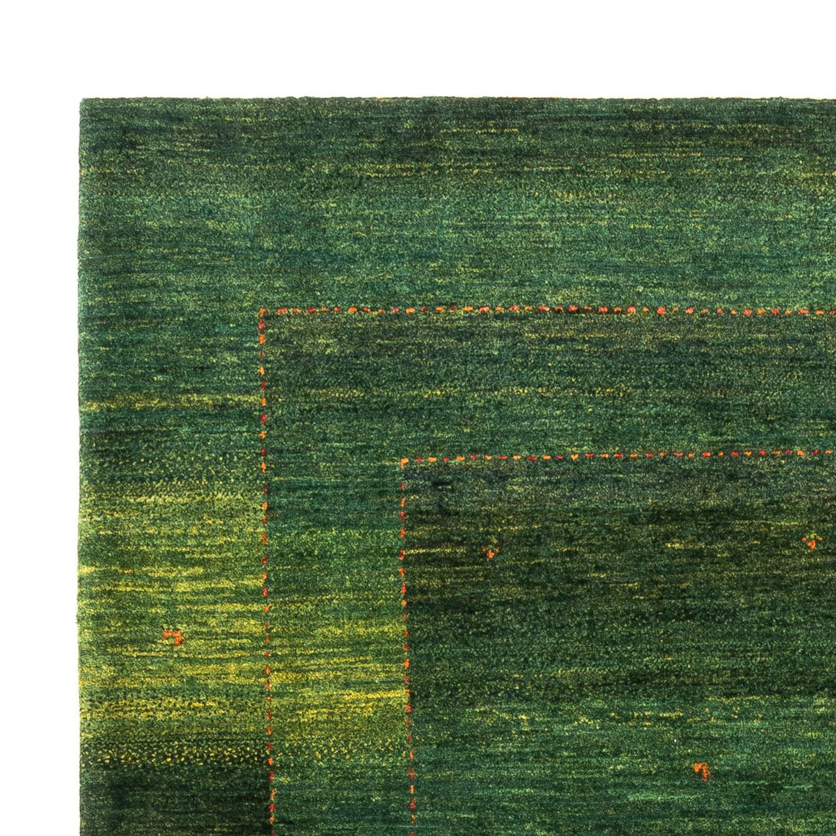 Tappeto Gabbeh - Loribaft Persero - 191 x 153 cm - verde
