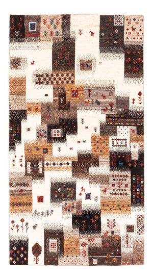 Tappeto Gabbeh - Loribaft Persero - Reale - 147 x 85 cm - grigio