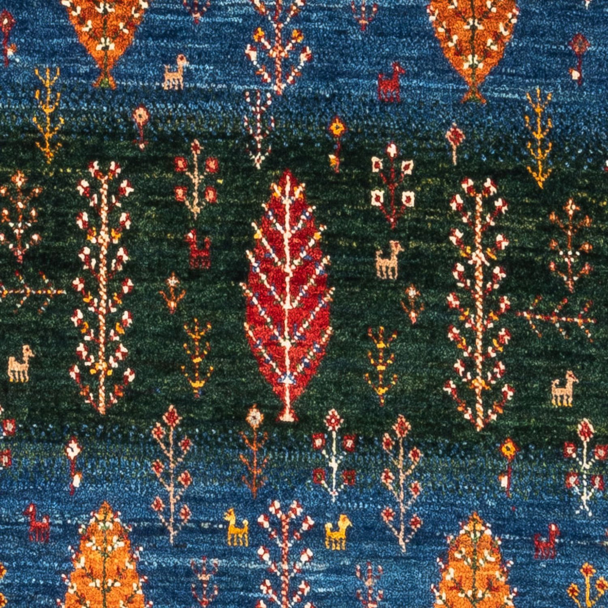 Tappeto Gabbeh - Loribaft Persero - Reale - 132 x 84 cm - multicolore