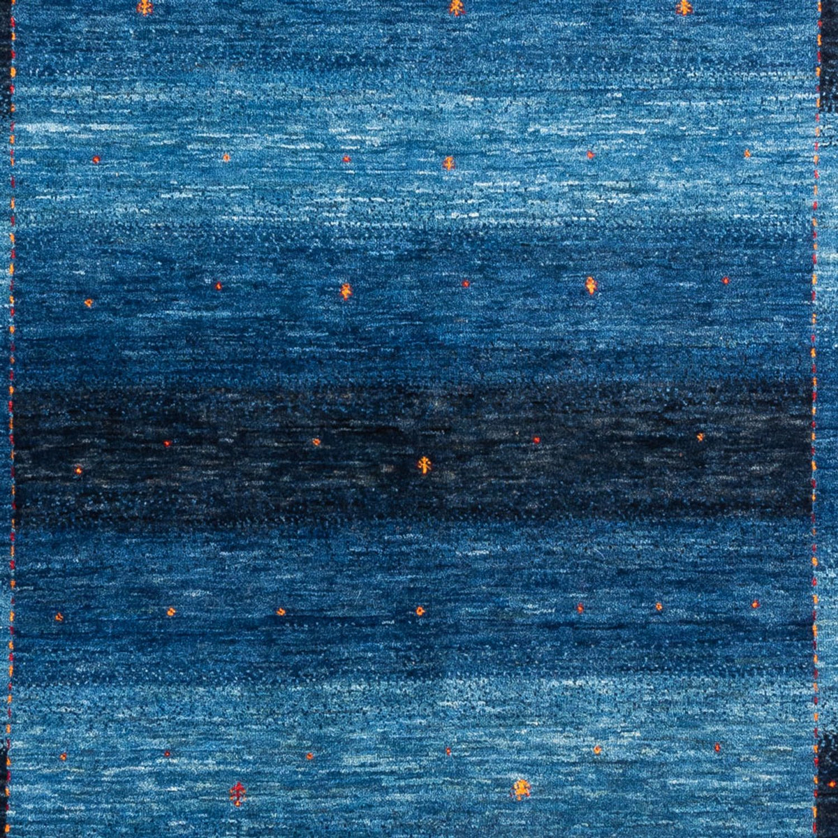 Tappeto Gabbeh - Loribaft Persero - 215 x 152 cm - blu