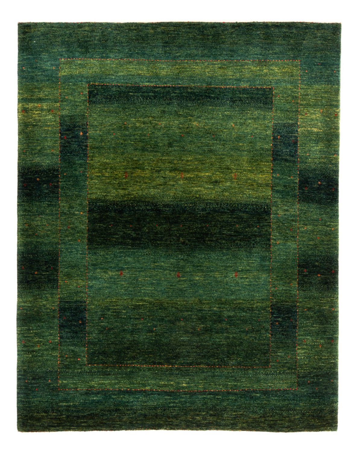 Tappeto Gabbeh - Loribaft Persero - 200 x 160 cm - verde