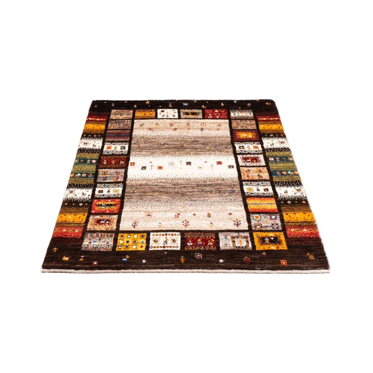 Tappeto Gabbeh - Loribaft Persero - Reale - 136 x 87 cm - multicolore