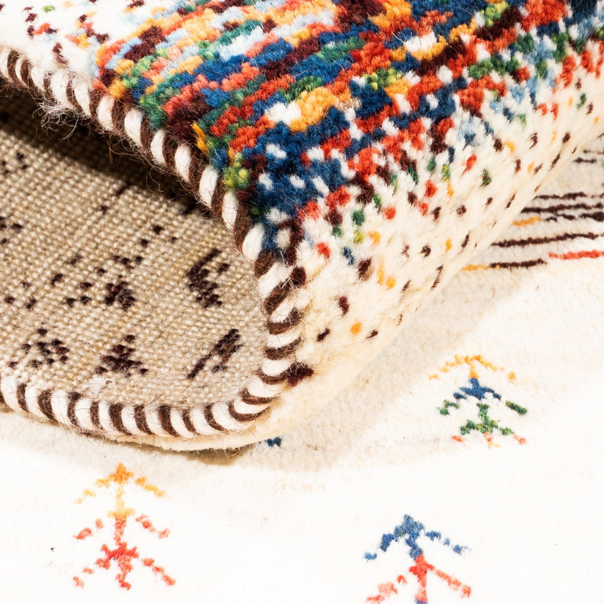 Tappeto Gabbeh - Loribaft Persero - Reale - 120 x 83 cm - multicolore