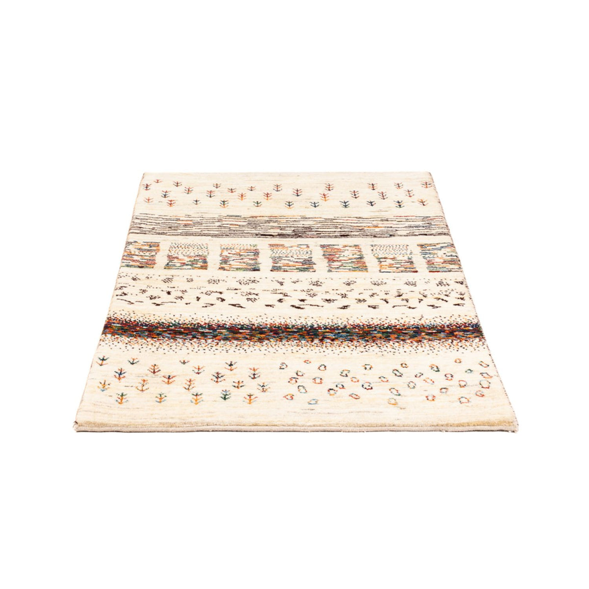 Tappeto Gabbeh - Loribaft Persero - Reale - 120 x 83 cm - multicolore