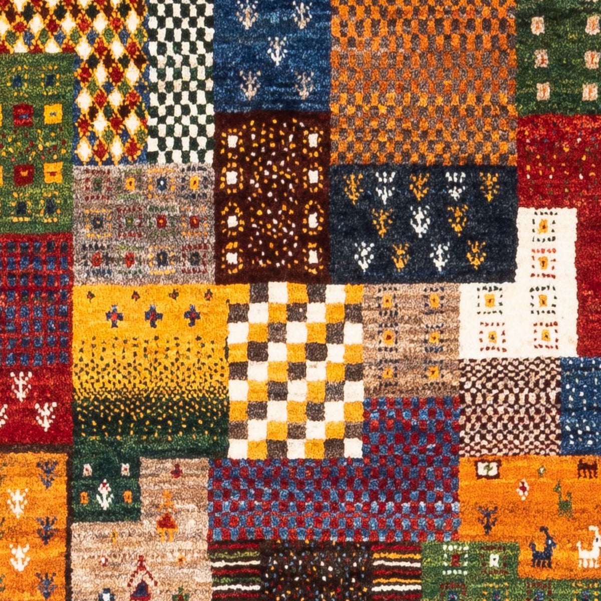 Tappeto Gabbeh - Loribaft Persero - Reale - 138 x 84 cm - multicolore