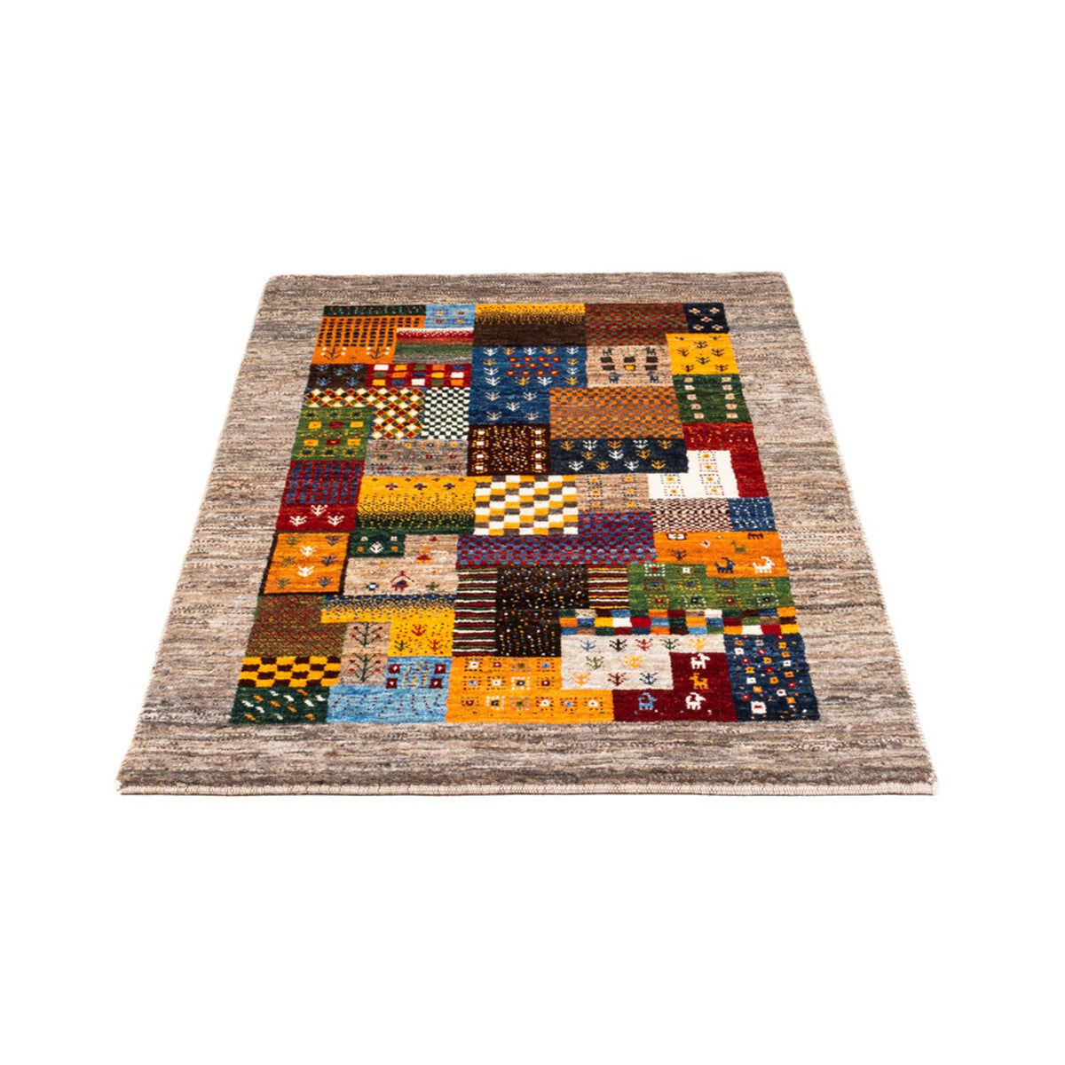 Tappeto Gabbeh - Loribaft Persero - Reale - 138 x 84 cm - multicolore
