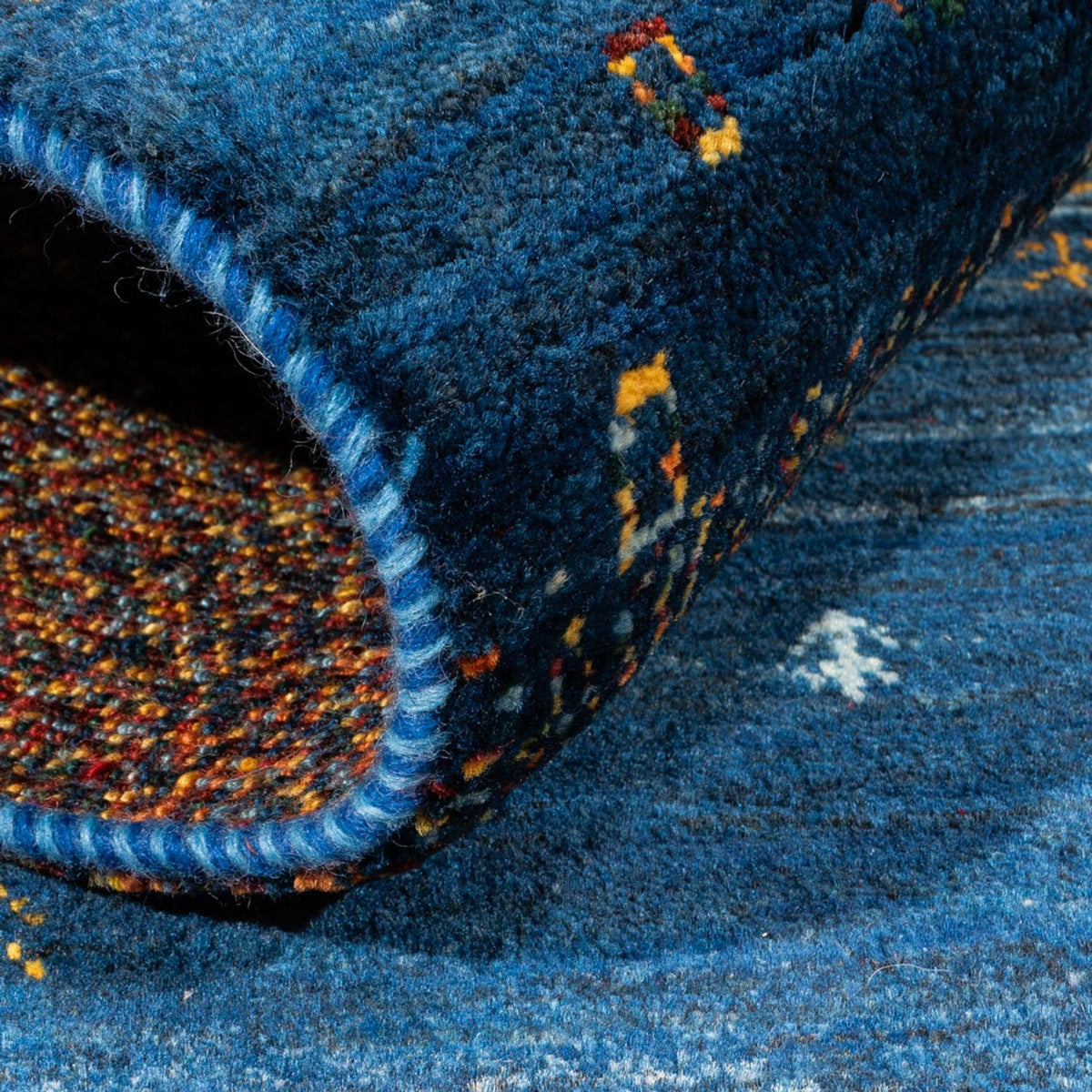 Tappeto Gabbeh - Loribaft Persero - Reale - 126 x 83 cm - multicolore