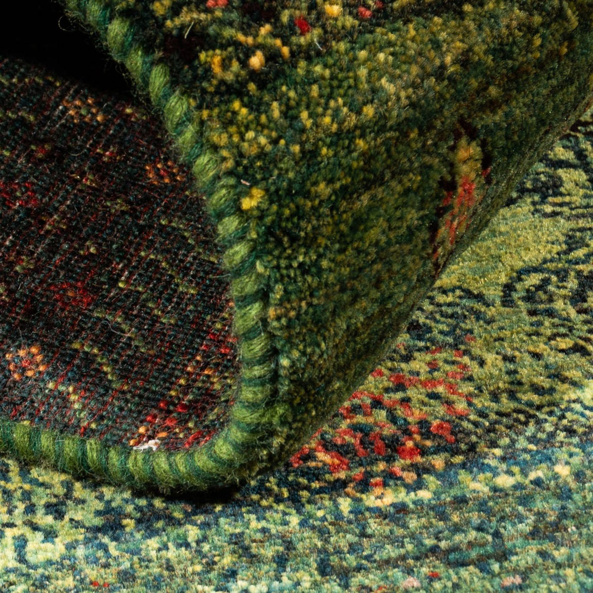 Tappeto Gabbeh - Loribaft Persero - Reale - 137 x 87 cm - multicolore