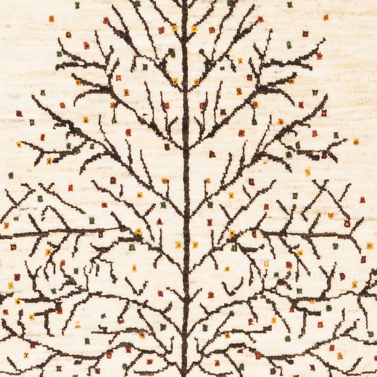 Tappeto Gabbeh - Loribaft Persero - Reale - 132 x 84 cm - crema