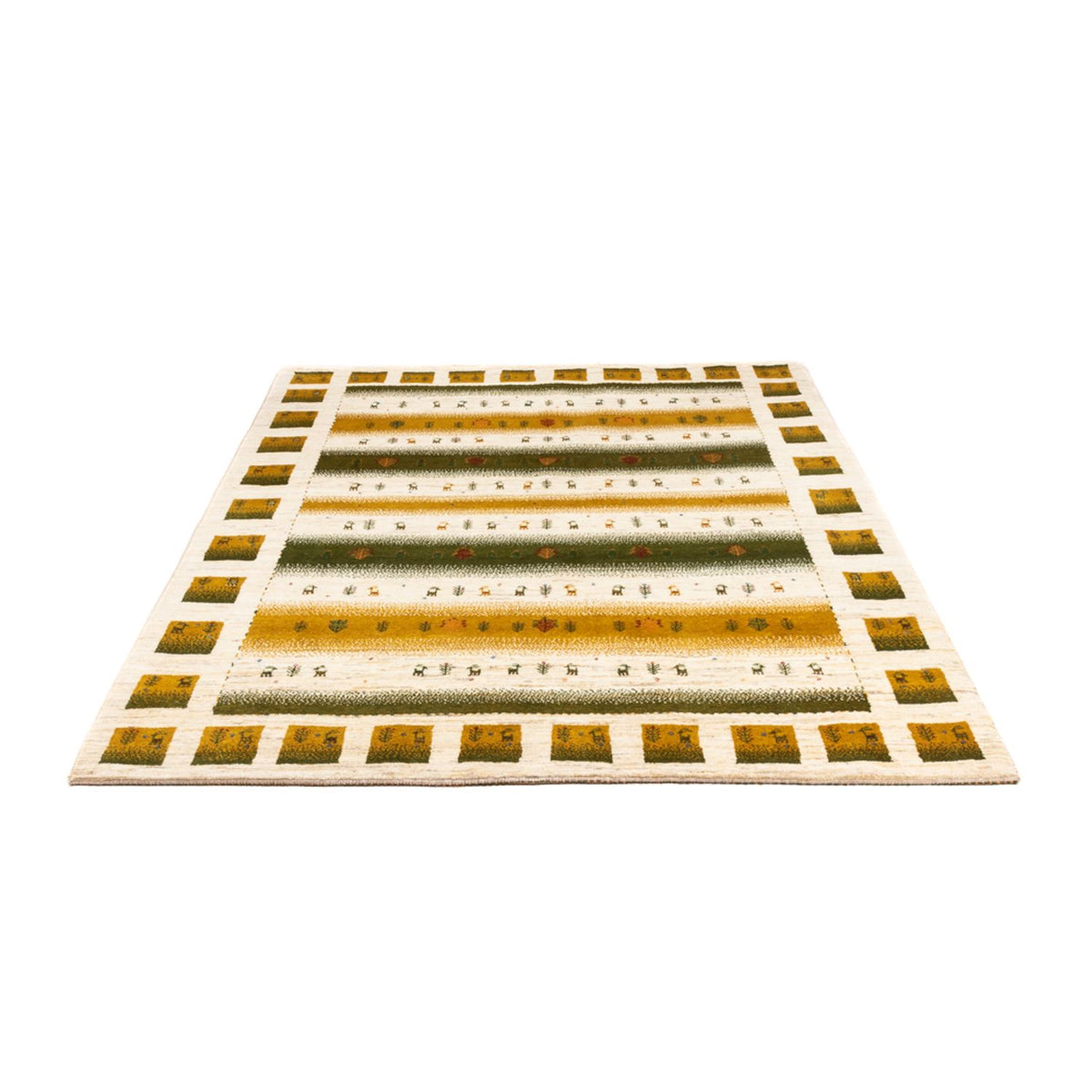 Tappeto Gabbeh - Loribaft Persero - 203 x 158 cm - naturale