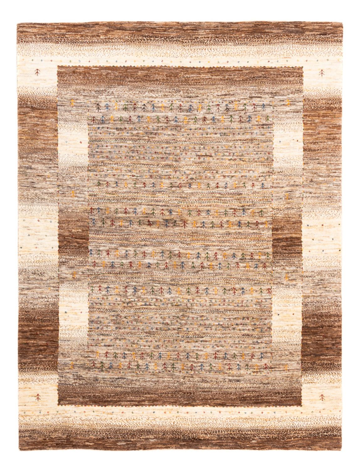 Tappeto Gabbeh - Loribaft Persero - 202 x 156 cm - naturale