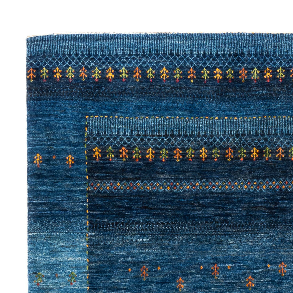 Tappeto Gabbeh - Loribaft Persero - 209 x 160 cm - blu