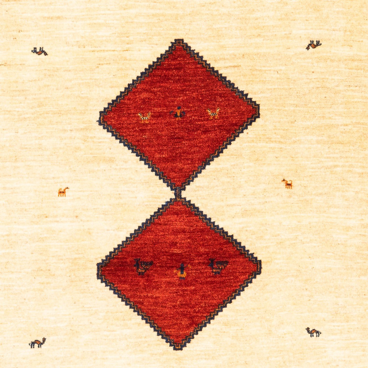 Tappeto Gabbeh - Persero - 210 x 140 cm - beige