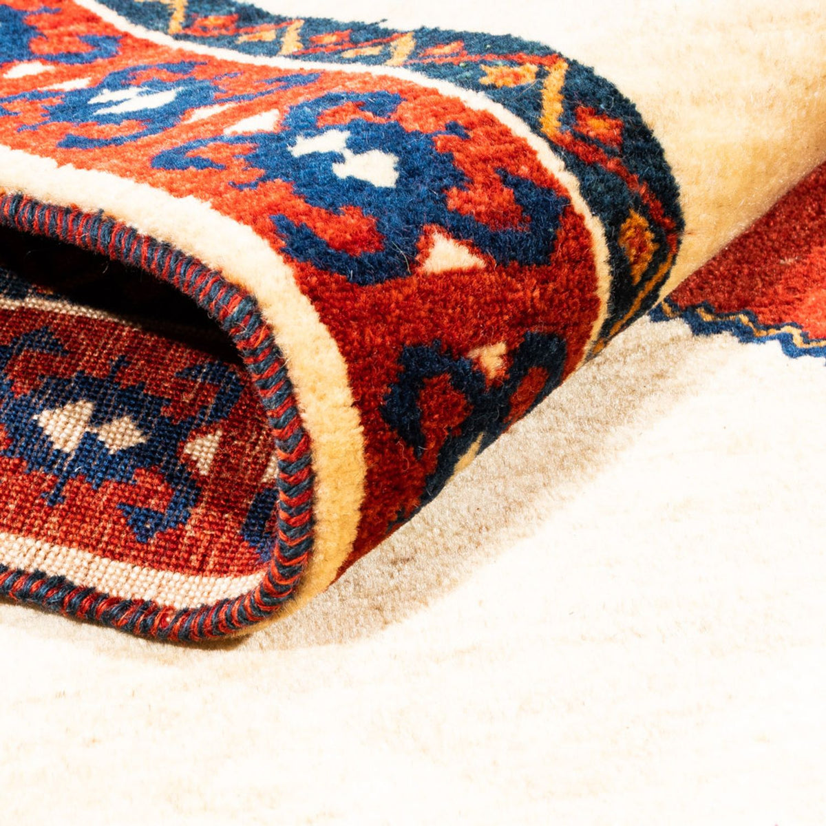 Tappeto Gabbeh - Persero - 210 x 140 cm - beige