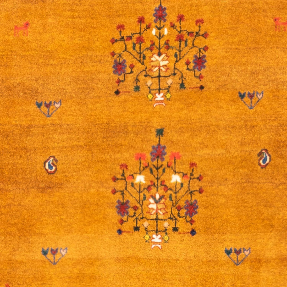 Tappeto Gabbeh - Persero - 150 x 100 cm - oro