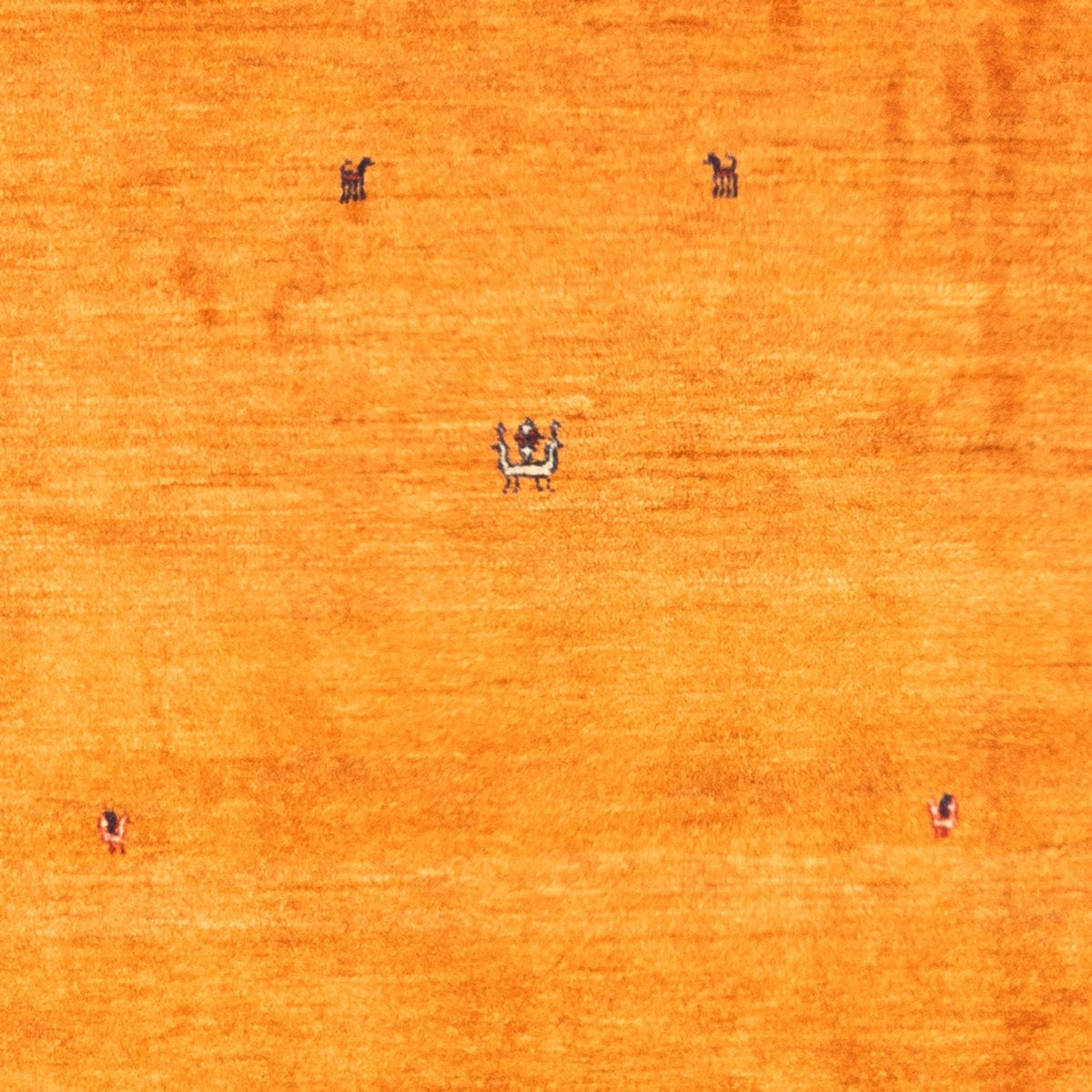 Tappeto Gabbeh - Persero - 162 x 107 cm - oro