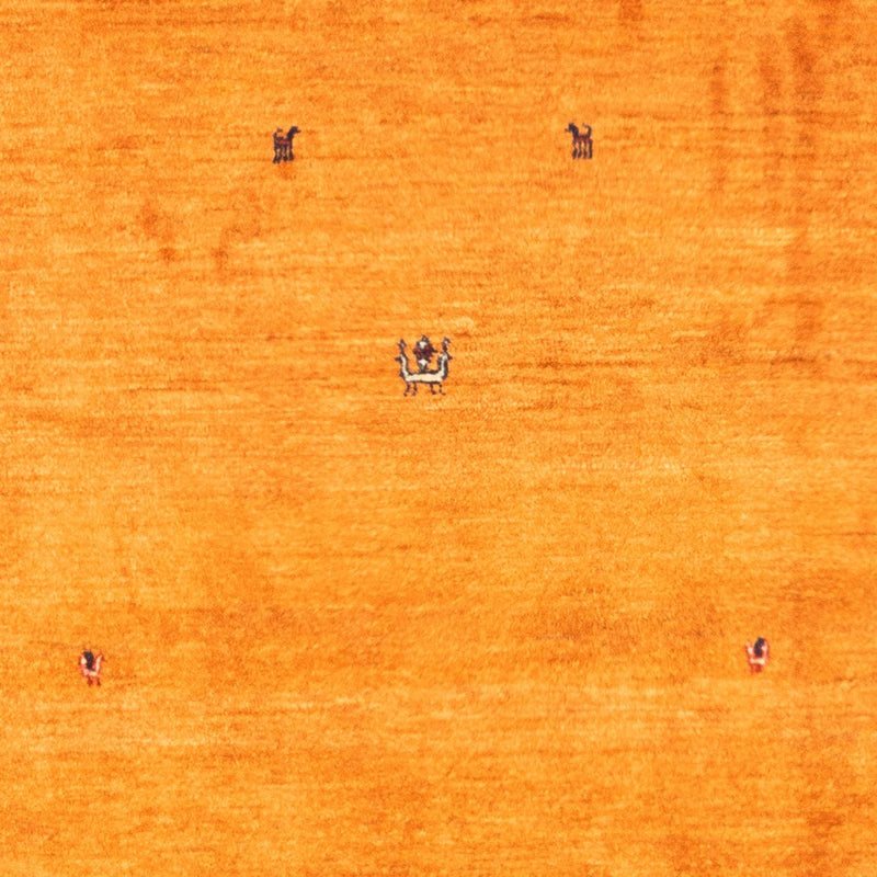 Tappeto Gabbeh - Persero - 162 x 107 cm - oro