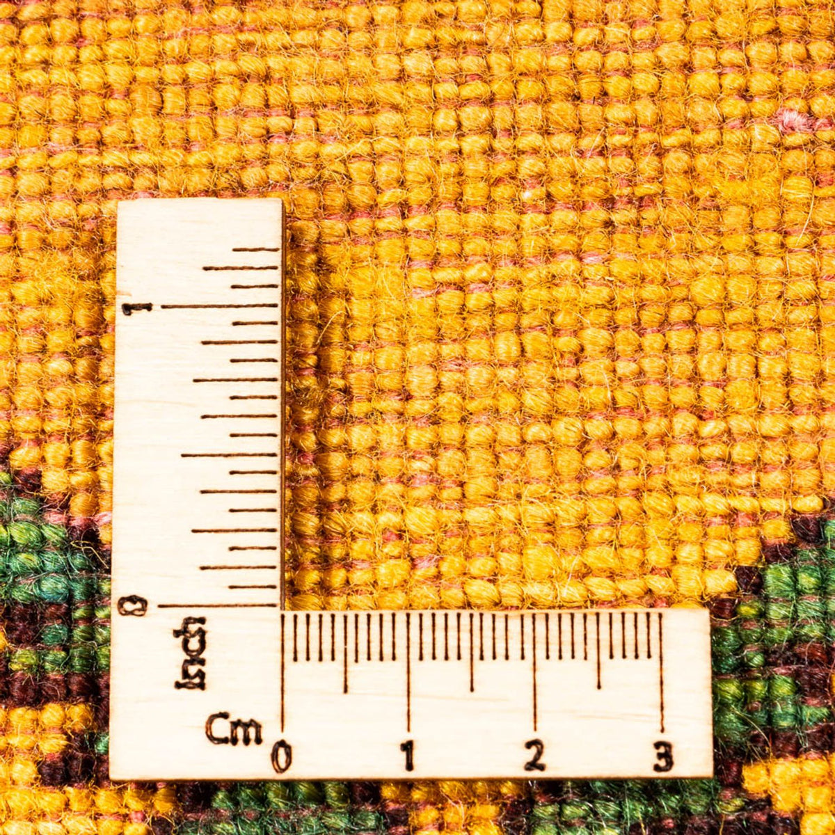 Tappeto Gabbeh - Persero - 188 x 126 cm - oro