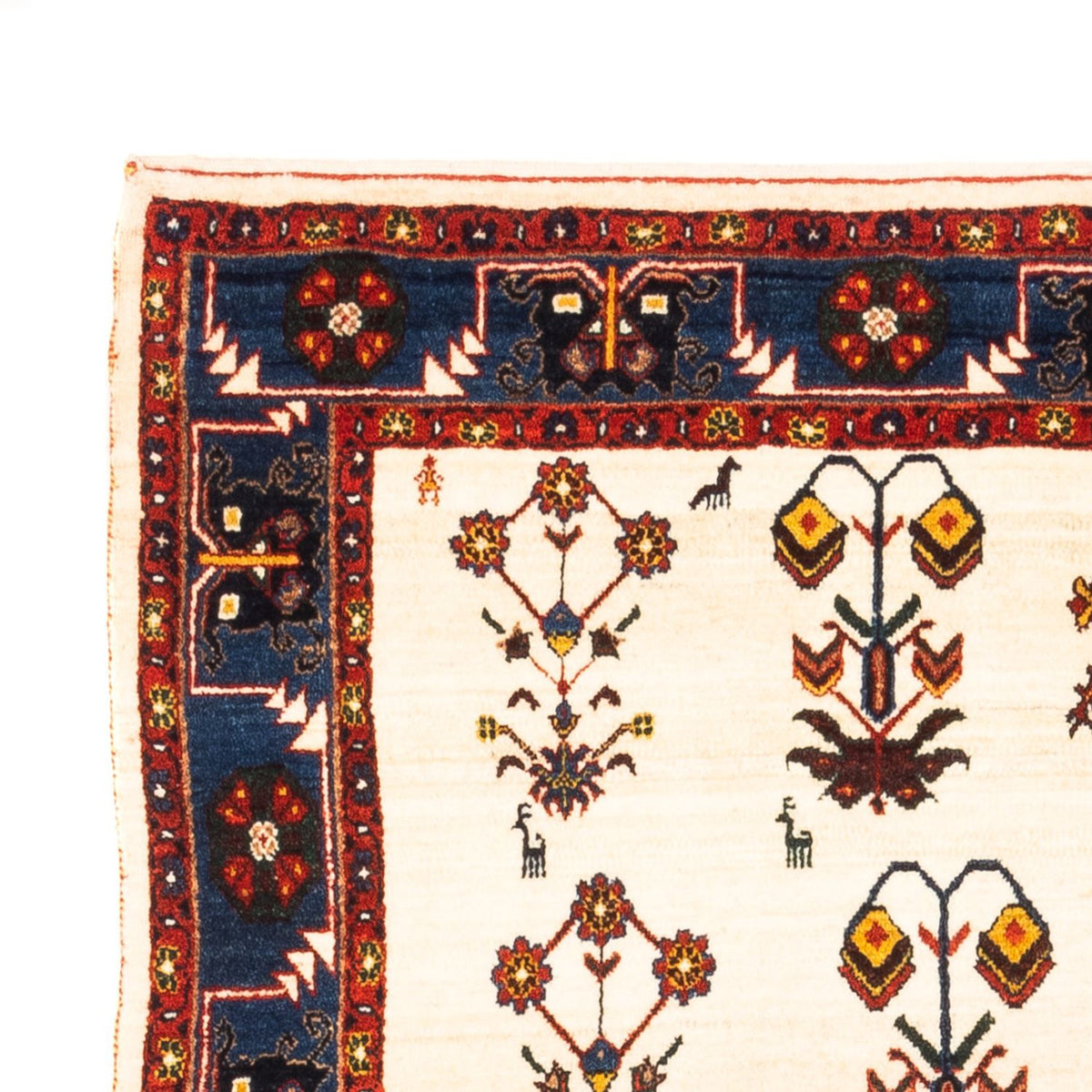 Tappeto Gabbeh - Persero - 170 x 114 cm - crema