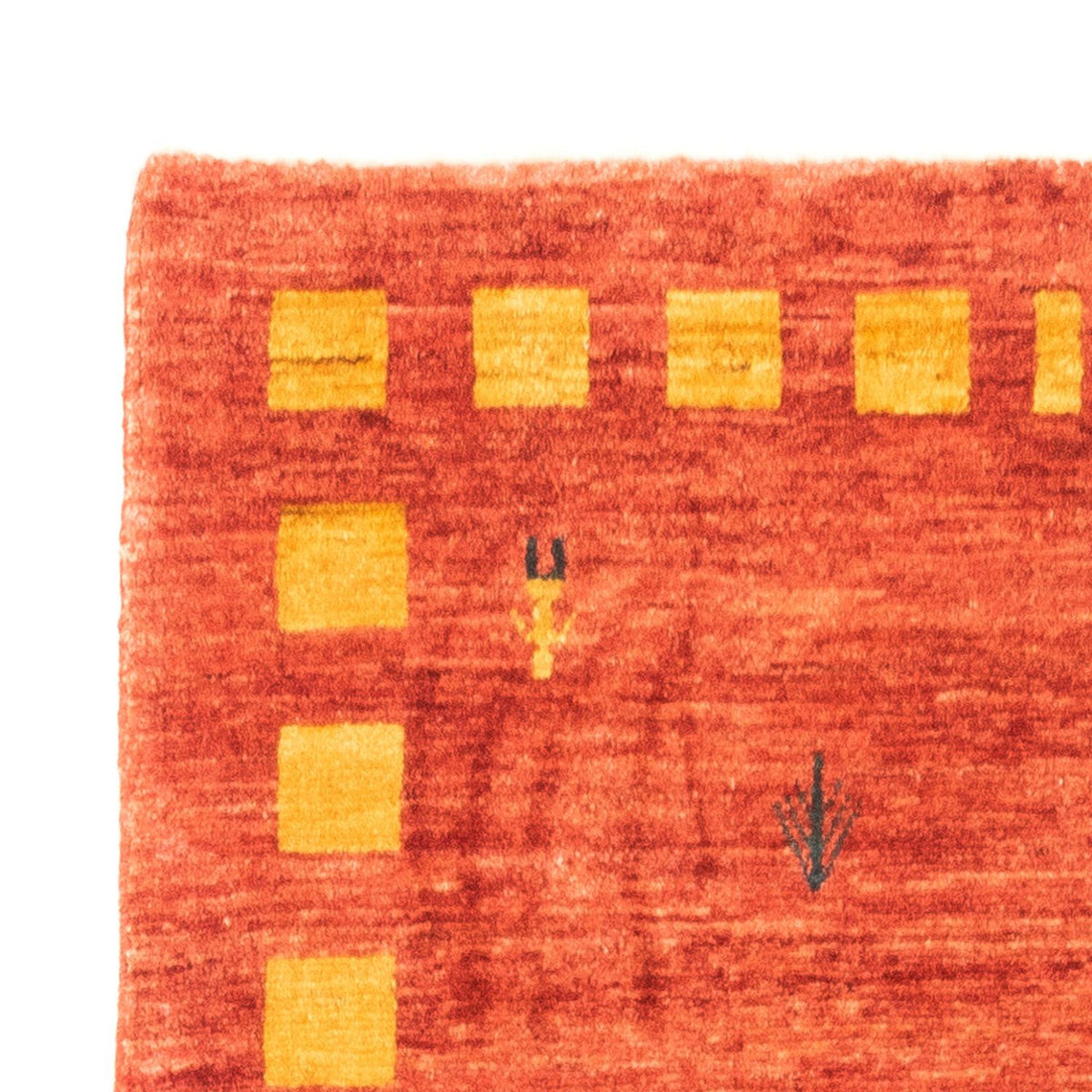 Tappeto Gabbeh - Persero - 150 x 103 cm - terracotta